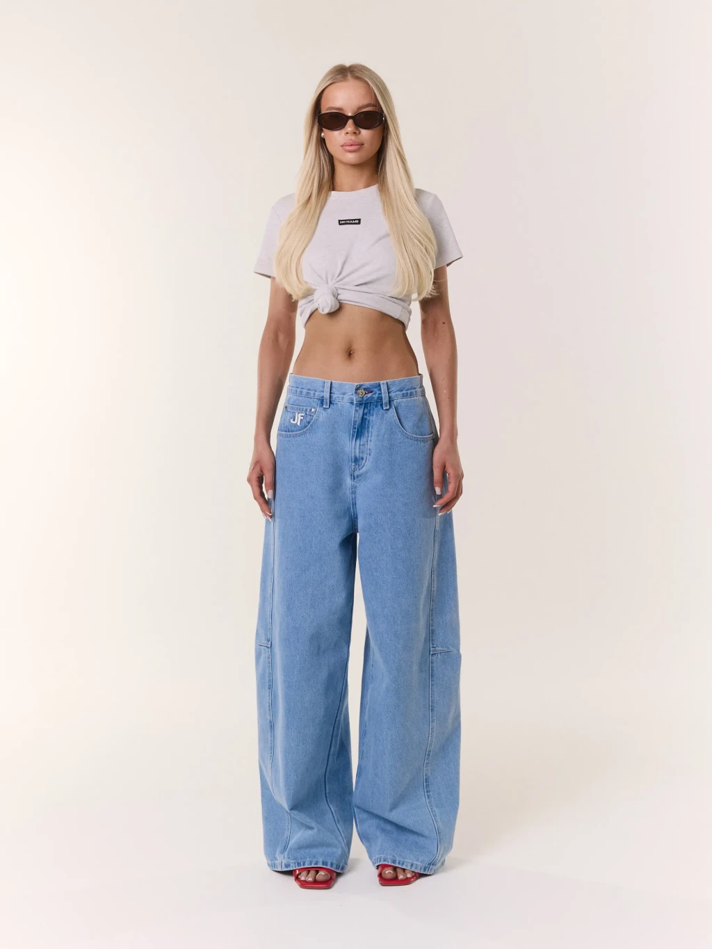 Джинсы Barrel Fit