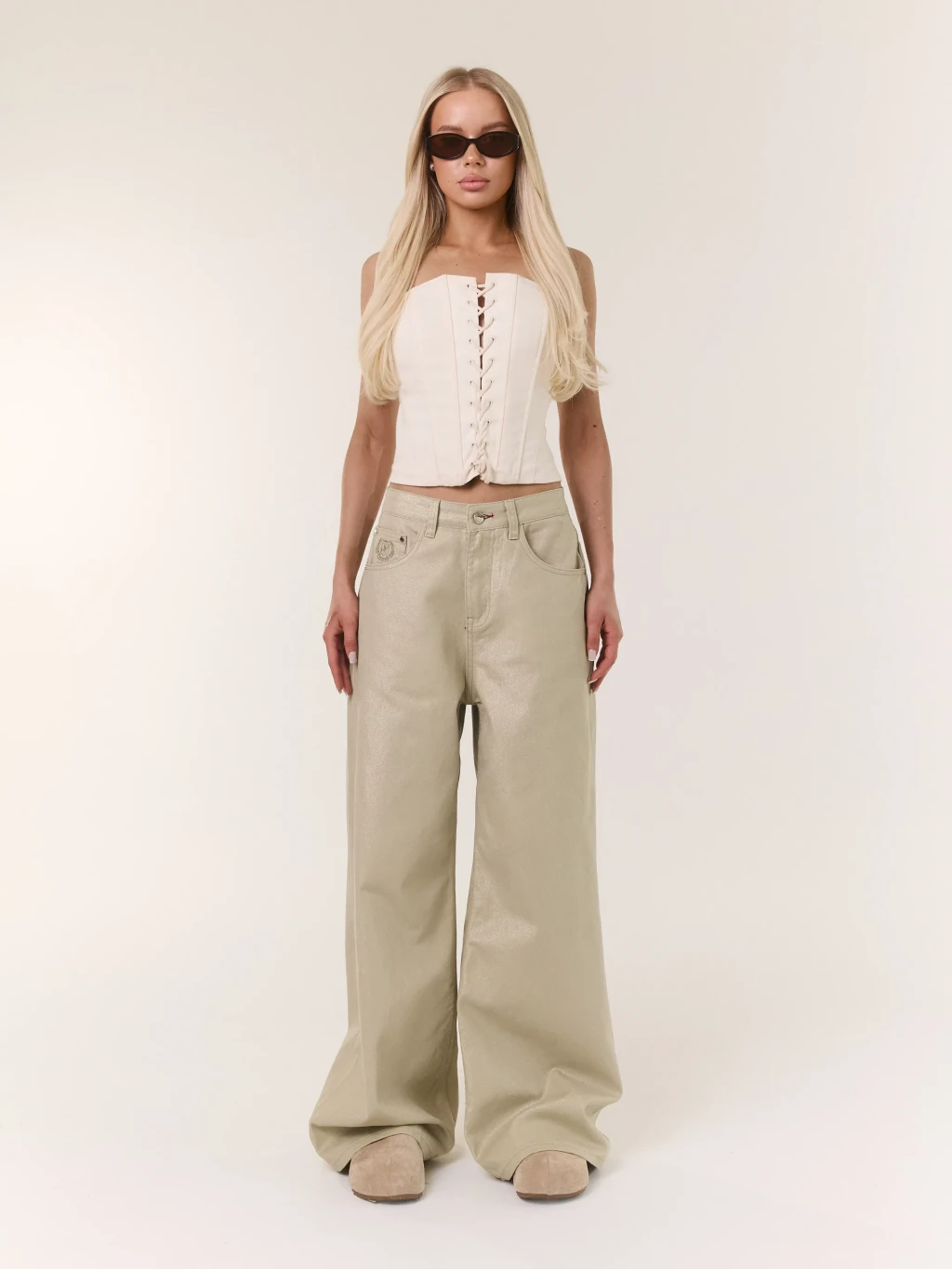 Джинсы Wide Leg Limited Design